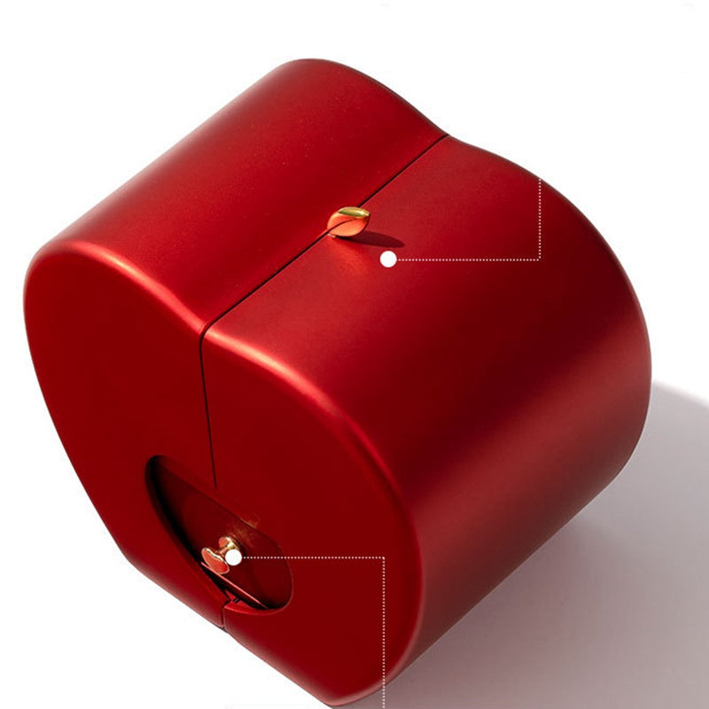 Fashion Jewelry Box In Red Apple Color
